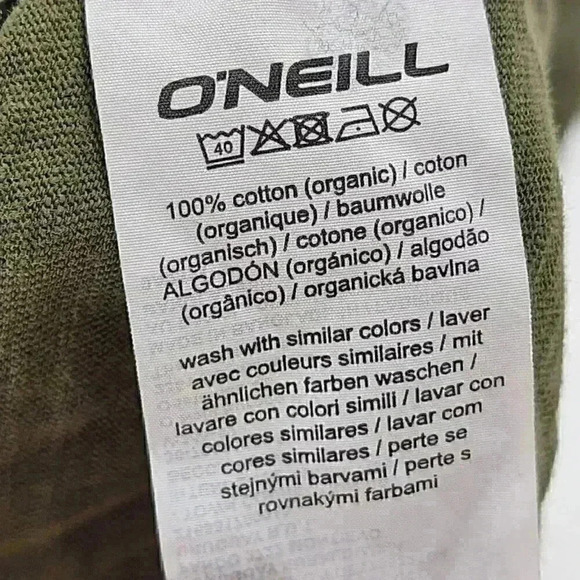 O'Neill Green Graphic Short Sleeve T Shirt Men's S/P - Picture 7 of 9